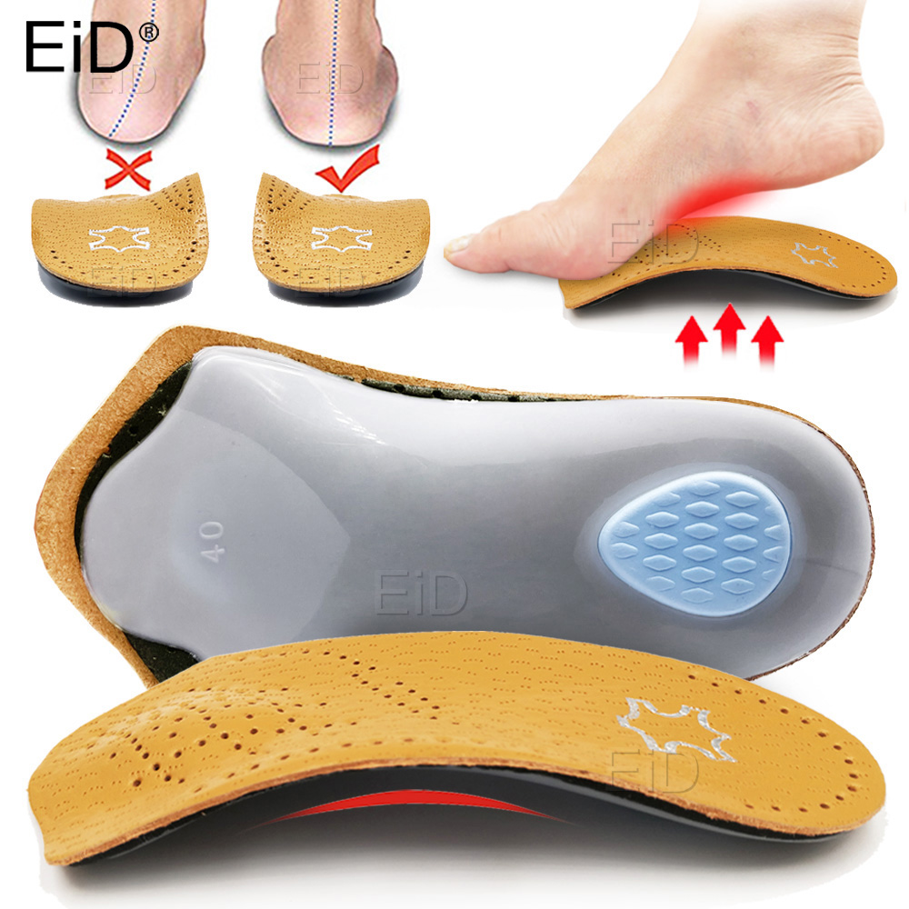 Men Shoes Eid - Semelles orthopédiques en cuir, coussin de