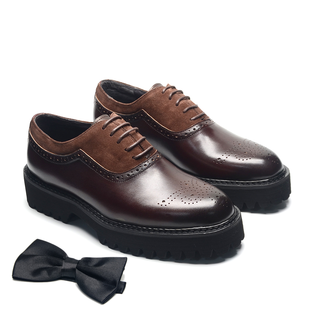 Men Shoes Louboutin - Oxford – baskets en cuir véritable