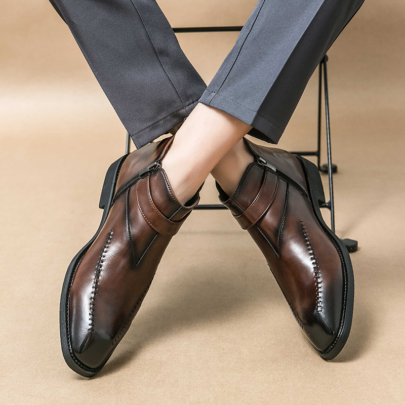Men Shoes Boss - Bottes Chelsea à la mode, douces