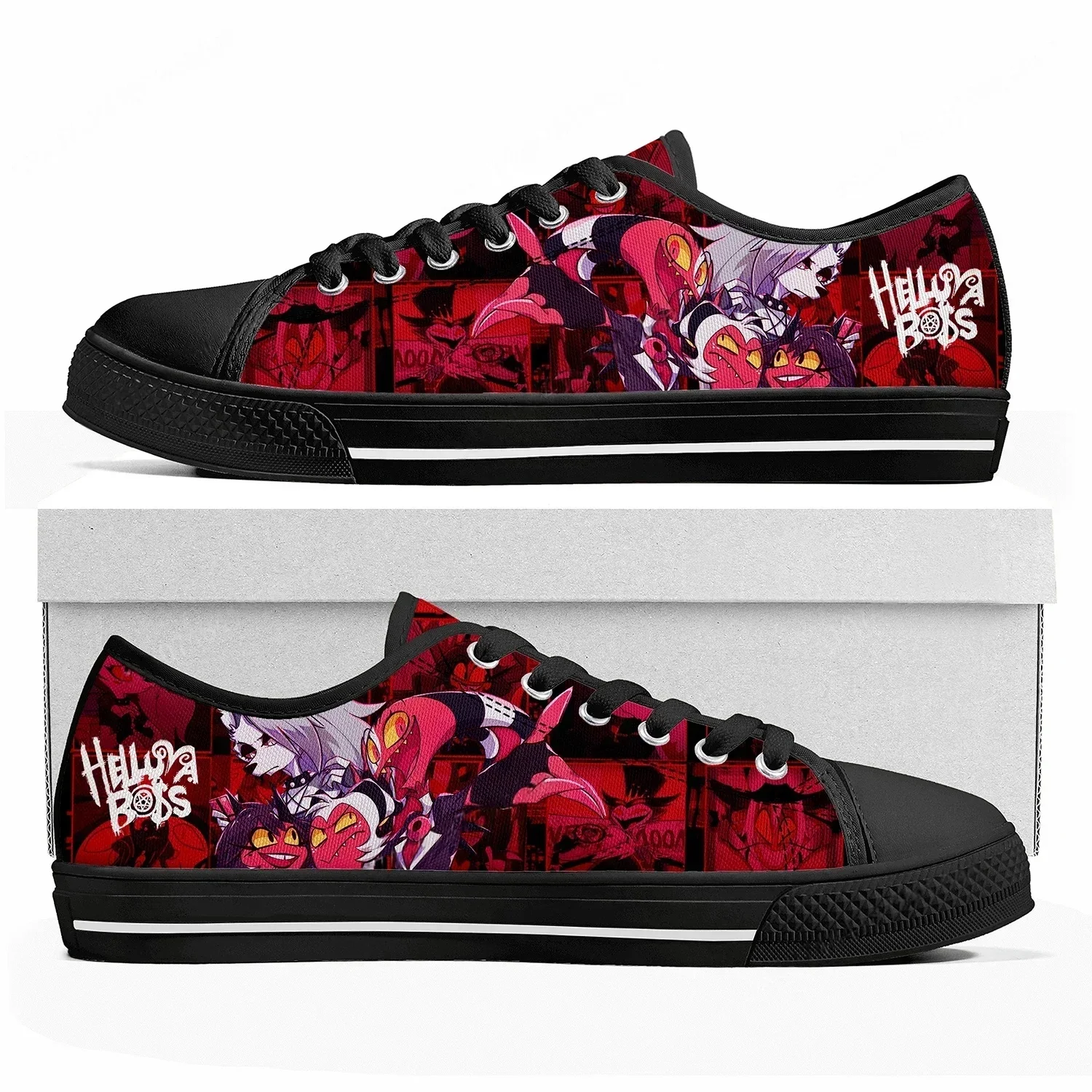 Men Shoes Boss - Baskets basses en toile de haute