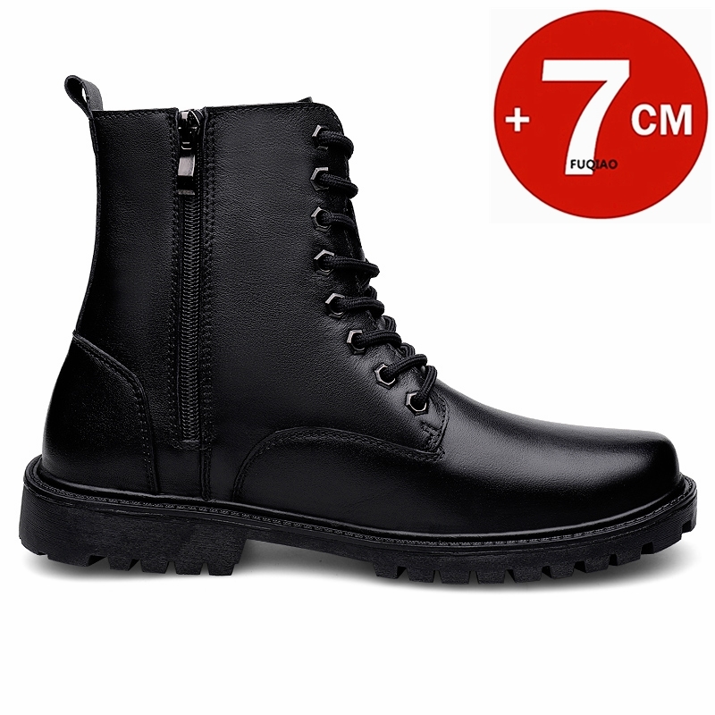 Bottines rehaussantes en cuir  - Men'S Shoes Hugo Boss avis et prix