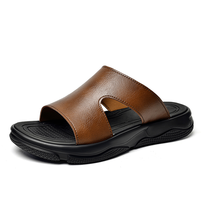 Sandales à enfiler en cuir pou - Men'S Shoes Hugo Boss avis et prix