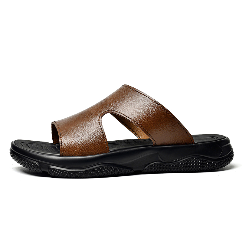 Sandales à enfiler en cuir pou - Men'S Shoes Hugo Boss avis et prix