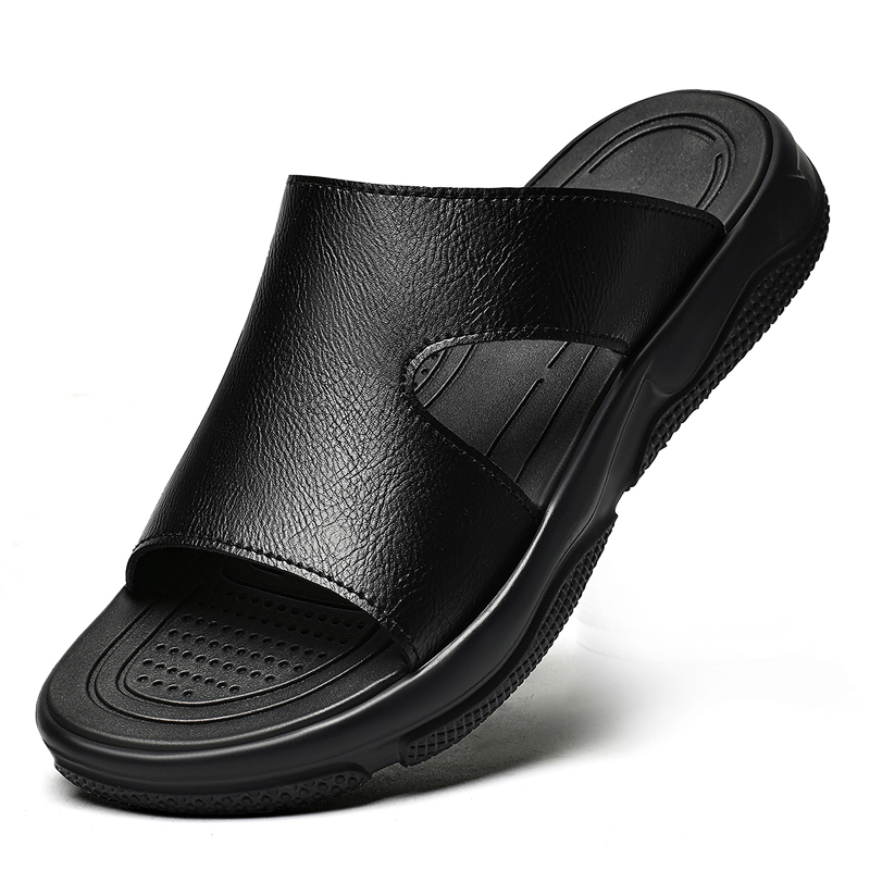 Sandales à enfiler en cuir pou - Men'S Shoes Hugo Boss avis et prix