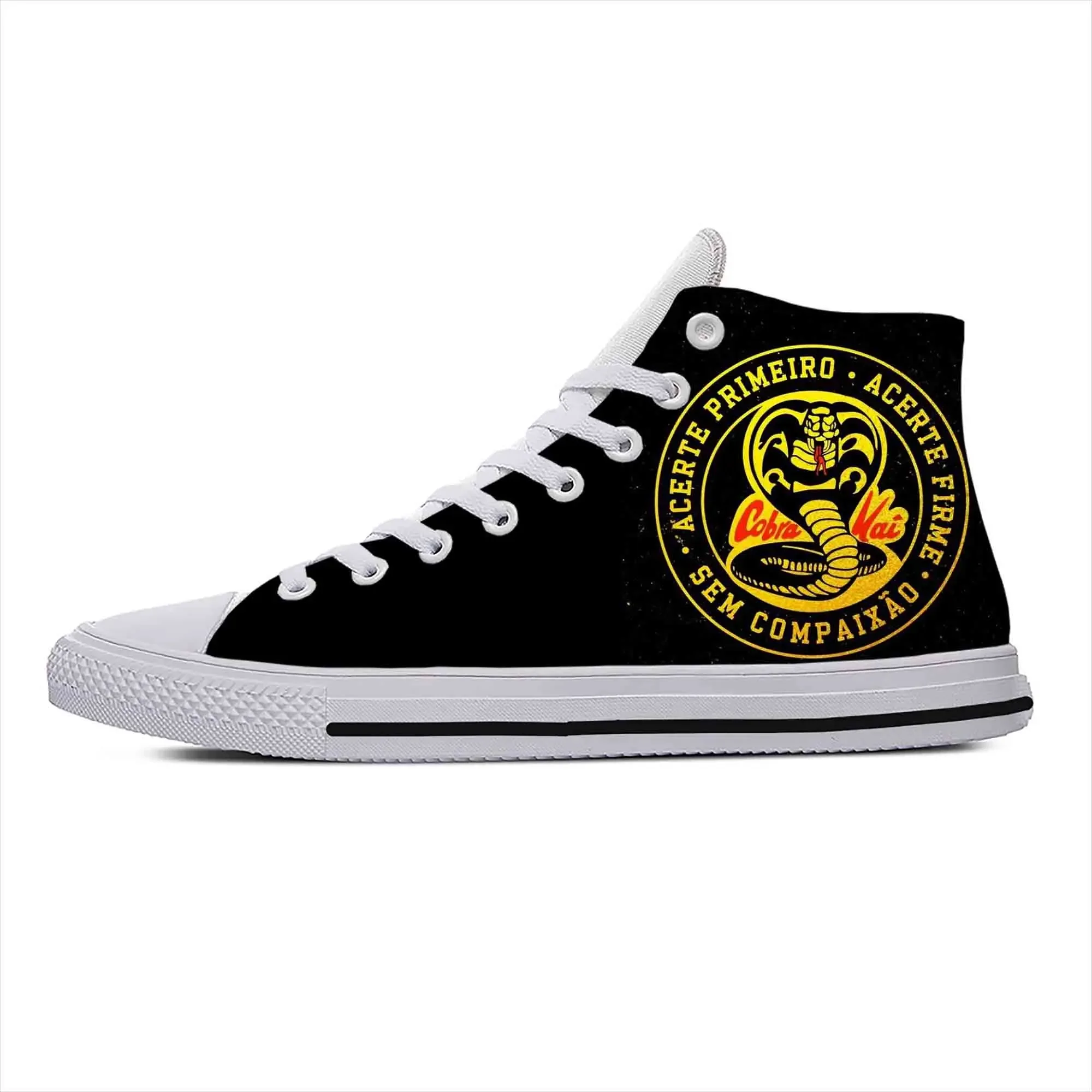 Kai Karate Anime Cartoon Fang  - Canvas Sneaker High avis et prix