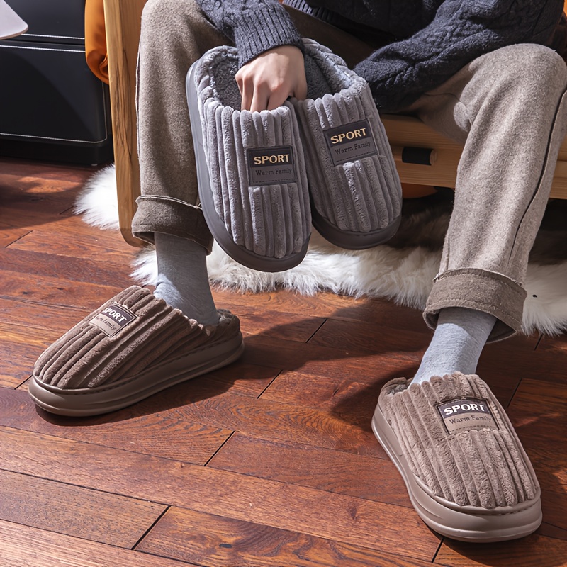 Pantoufles d'hiver pour hommes - Men Shoes Essentials avis et prix