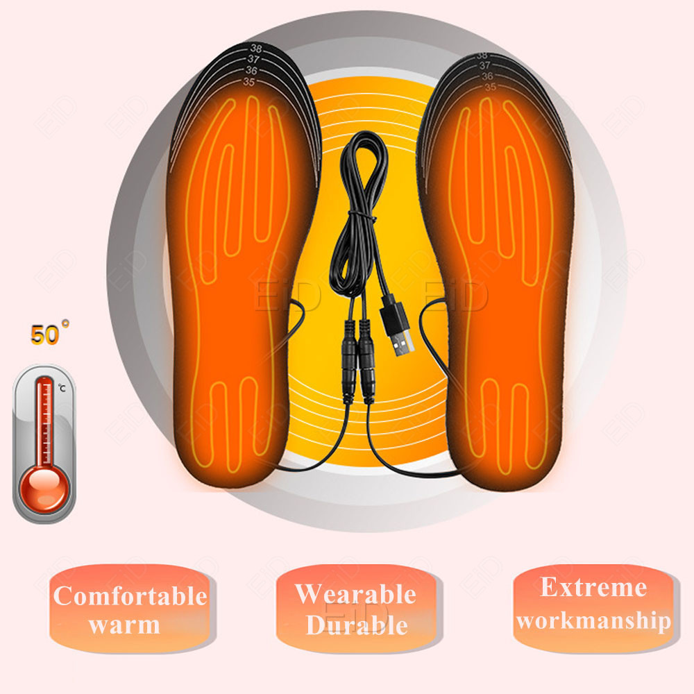 Semelles chauffantes USB pieds - Men Shoes Eid avis et prix