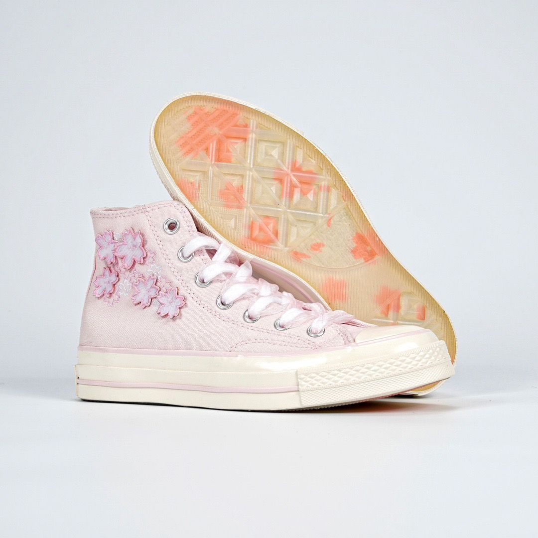 Baskets en toile brodées pour  - Canvas Sneaker High avis et prix