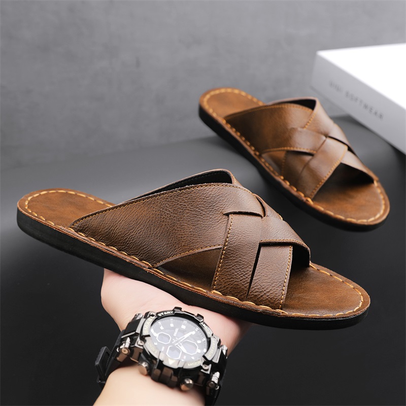 Sandales décontractées en cuir - Men'S Shoes Hugo Boss avis et prix