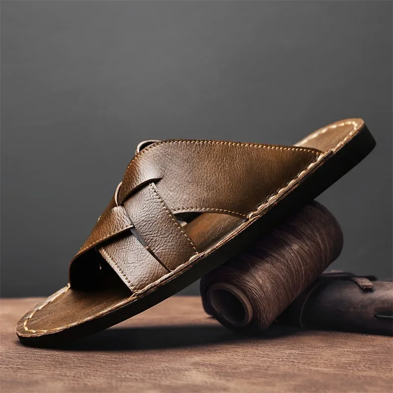 Sandales décontractées en cuir - Men'S Shoes Hugo Boss avis et prix