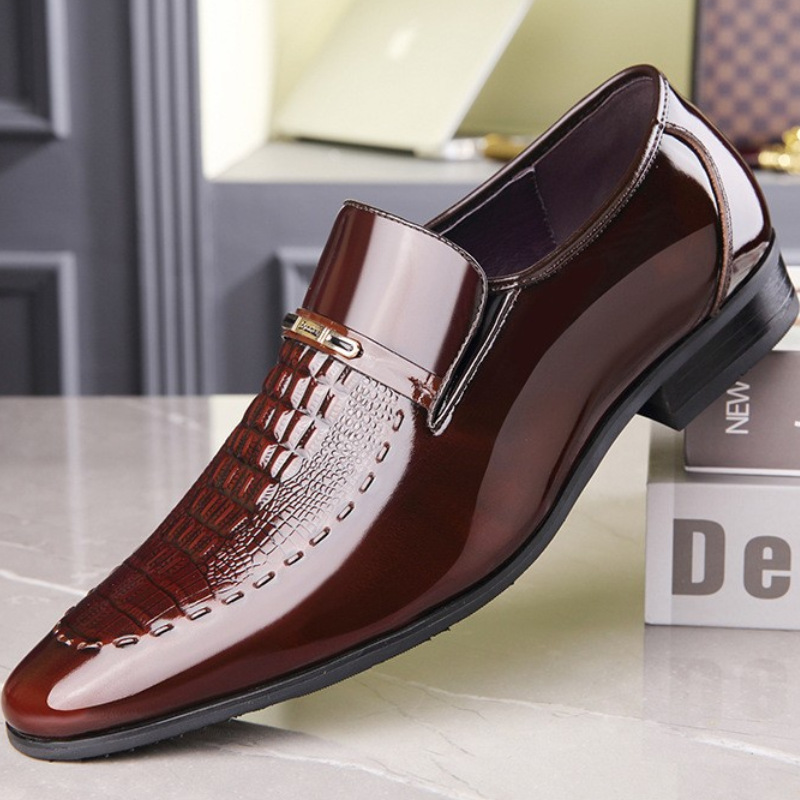 Hommes chaussures en cuir vern - Men Shoes For Office Work avis et prix