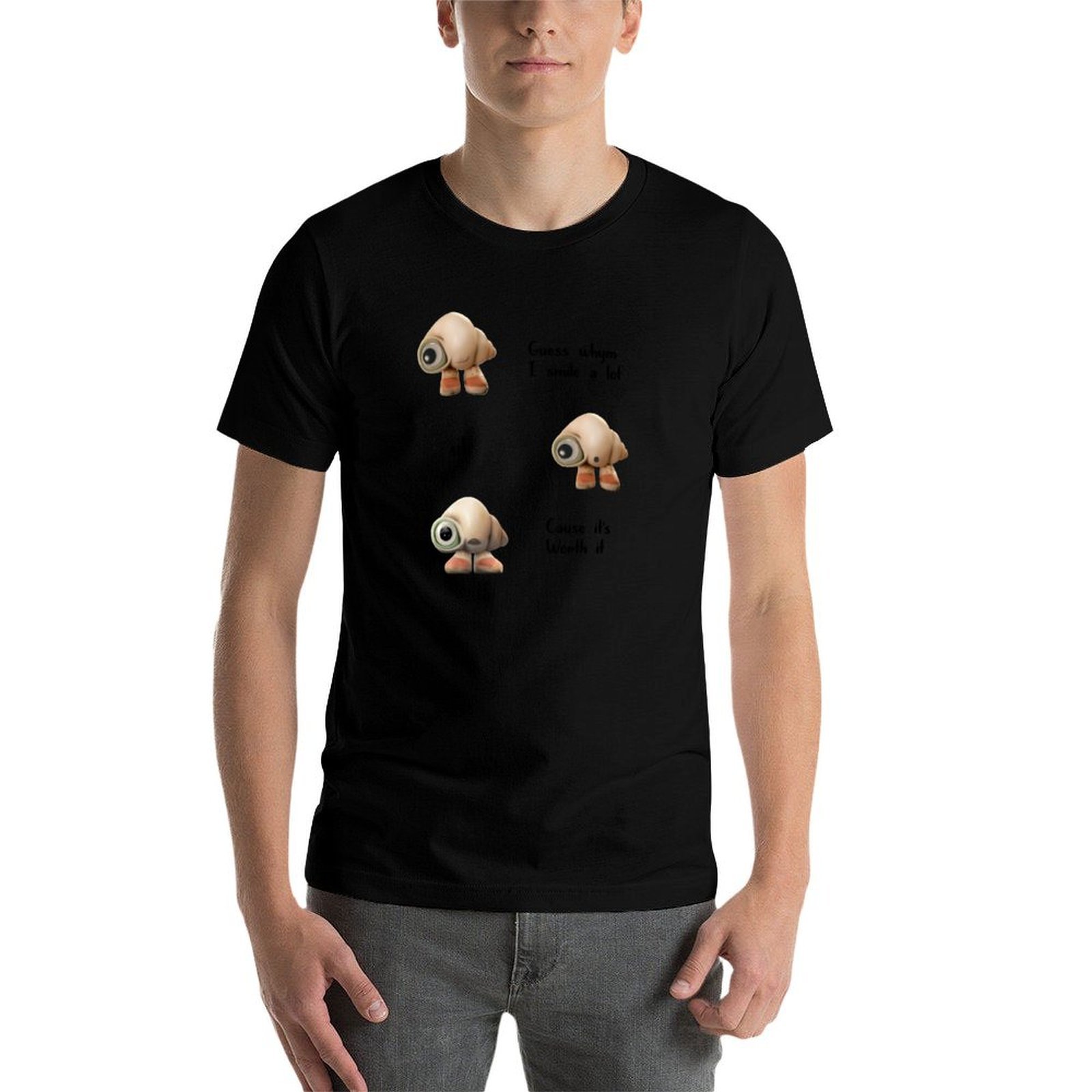 T-shirt essentiel uni avec mot - Men Shoes Essentials avis et prix