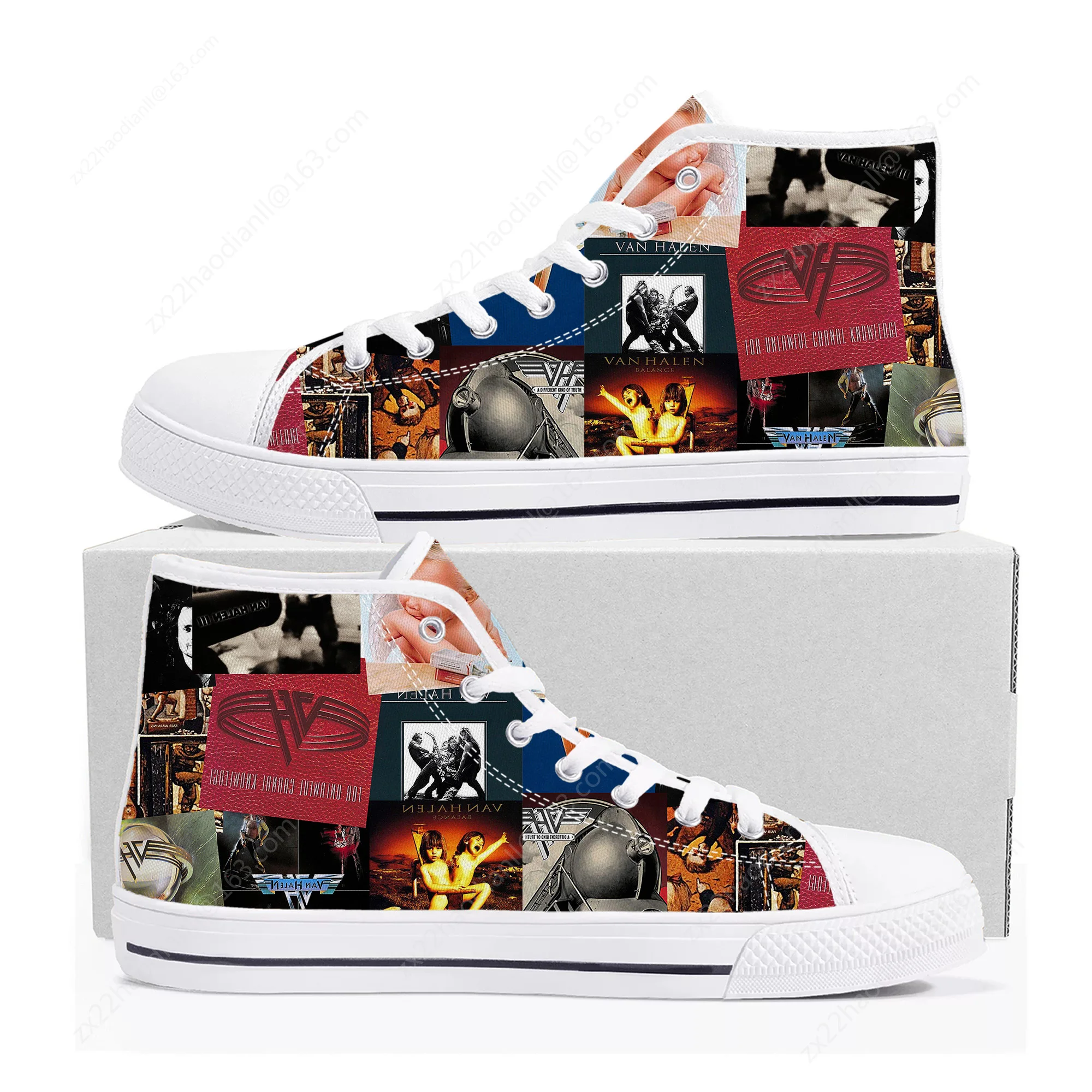 Van Evh 5150 rayures Halen bas - Canvas Sneaker High avis et prix