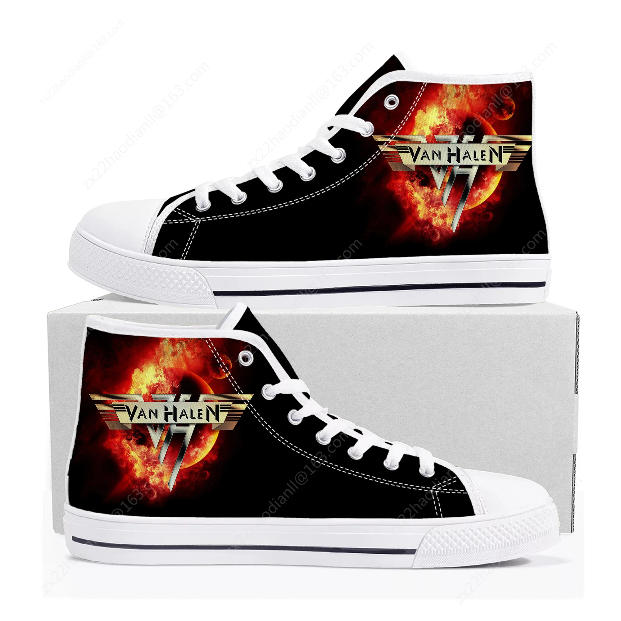 Van Evh 5150 rayures Halen bas - Canvas Sneaker High avis et prix