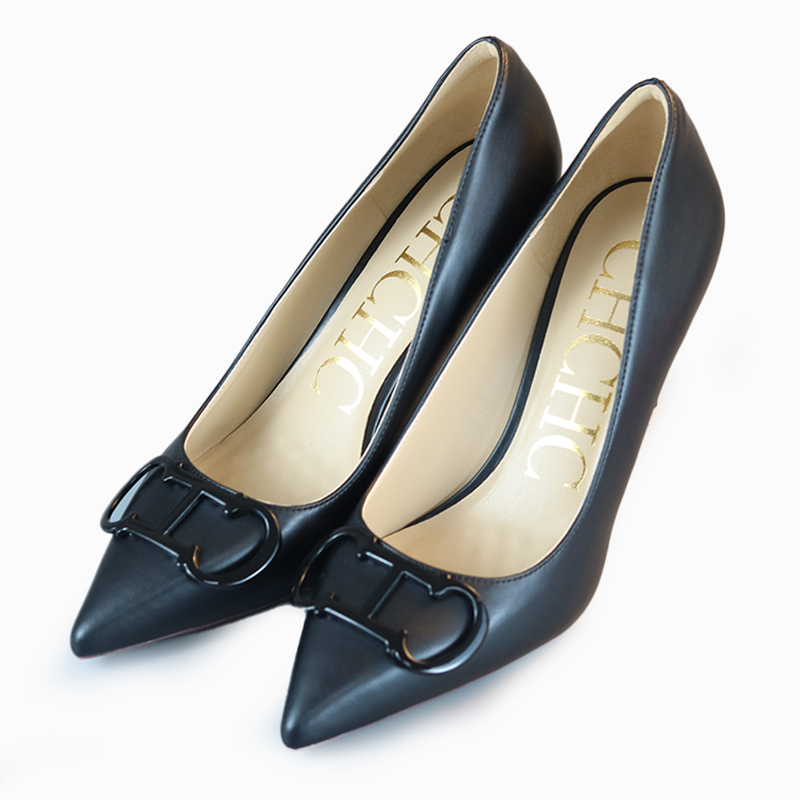Escarpins Slingback Noir et Ro - Men Shoes Elegant avis et prix