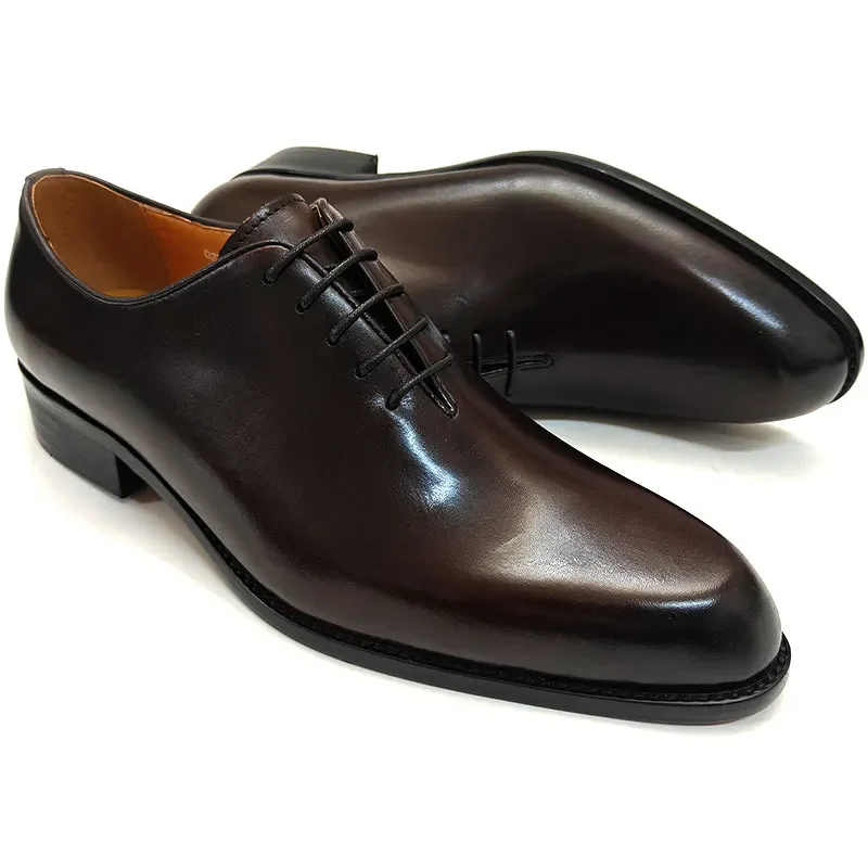 Chaussures en cuir pour hommes - Men Shoes For Office Work avis et prix