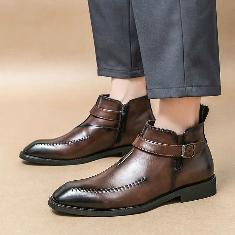 Bottes Chelsea à la mode, douc - Men Shoes Boss avis et prix