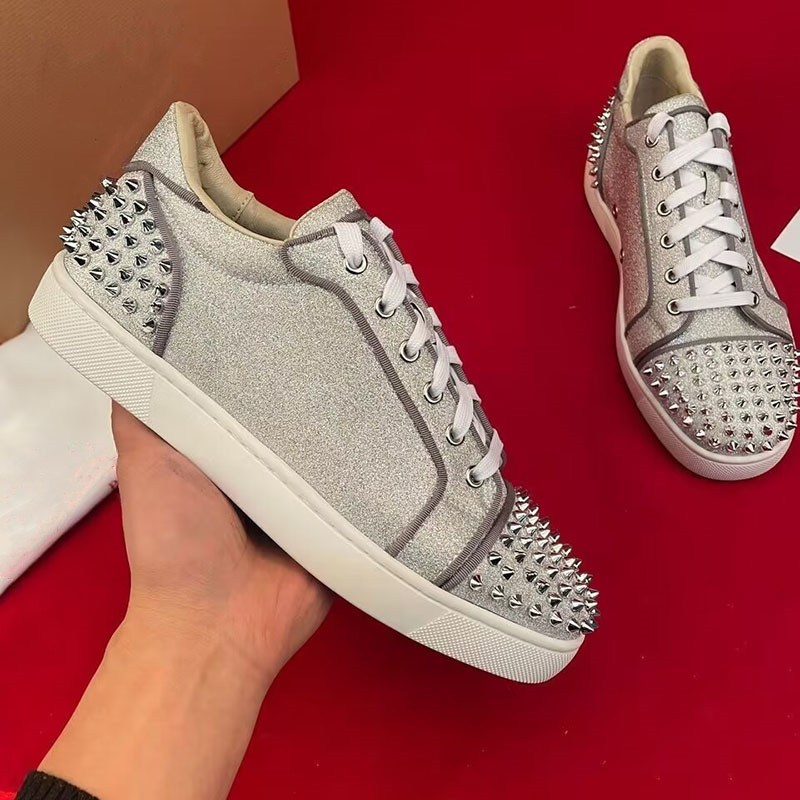 Hommes de luxe mode rivets cha - Men Shoes Louboutin avis et prix