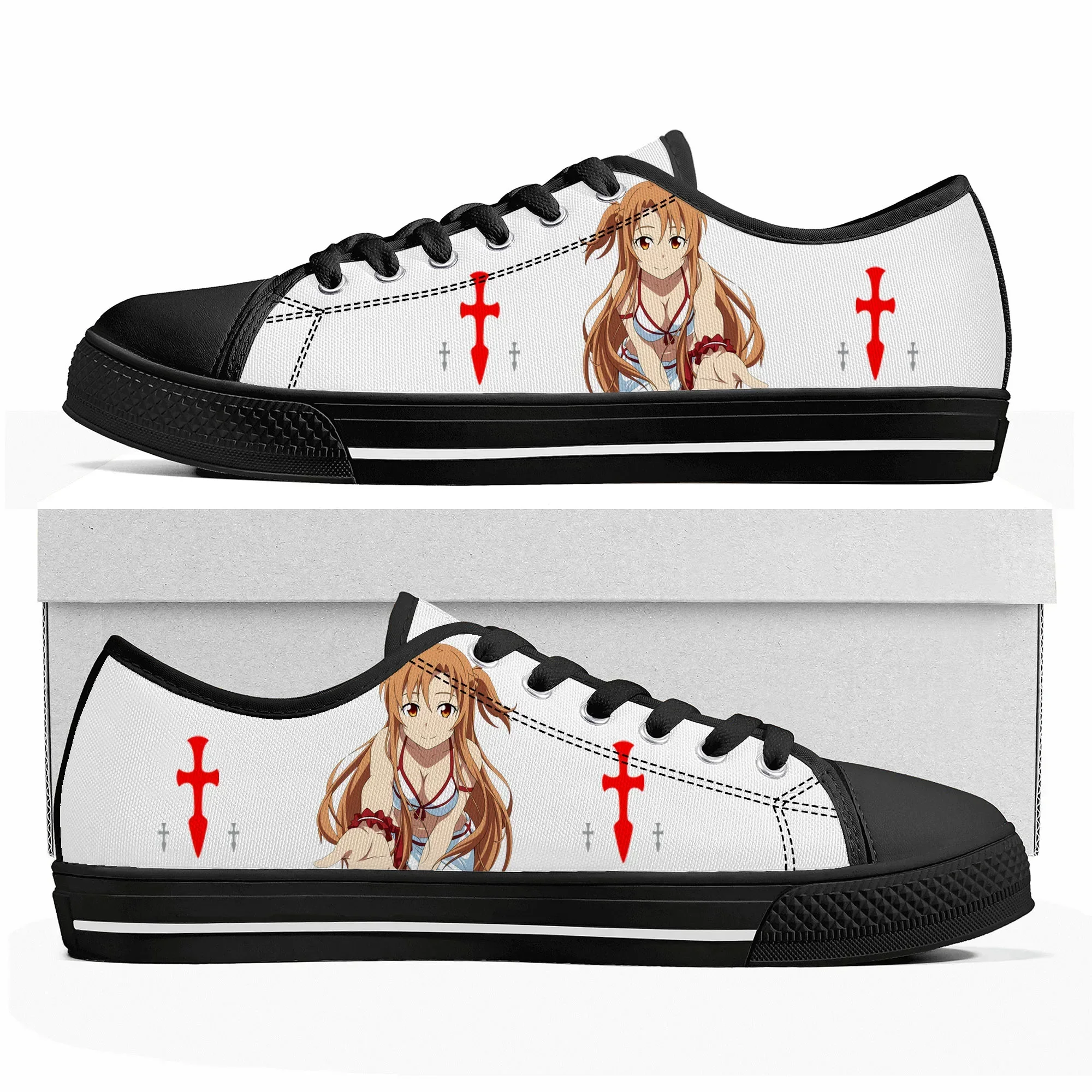 Cartoon Novel Asuna Sword Art  - Men Shoes Online avis et prix